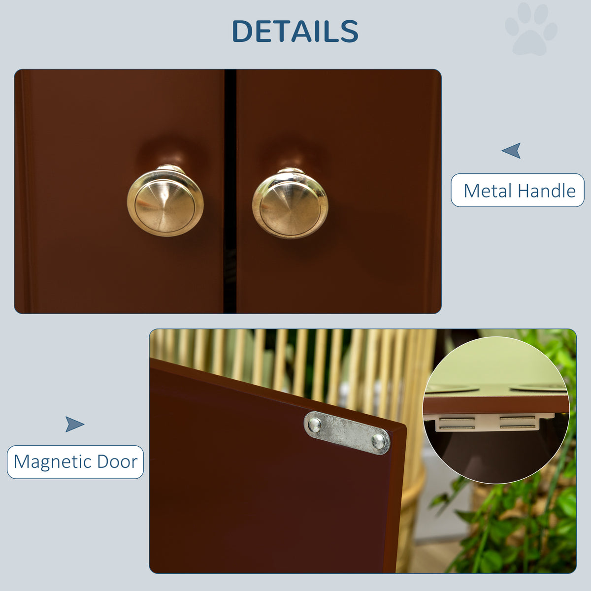Elevated Dog Feeding Station with Storage — product detail
