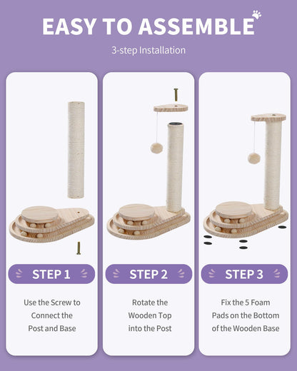 Cat Scratching Board with Ball Track – supplier product photo