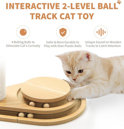 Two-Level Sisal Cat Scratcher — product detail