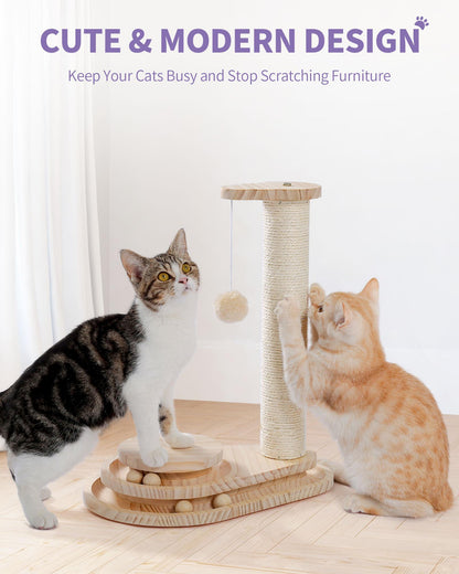 Cat Scratching Board with Ball Track – supplier product photo