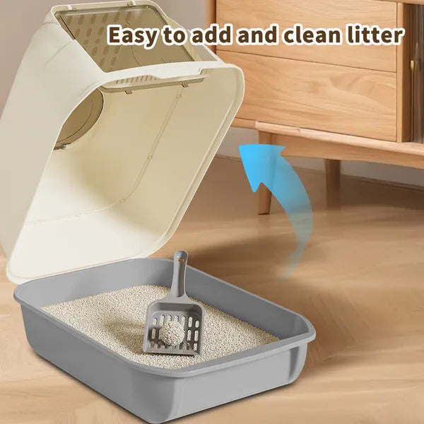Grey Convertible Cat Litter Box – supplier product photo