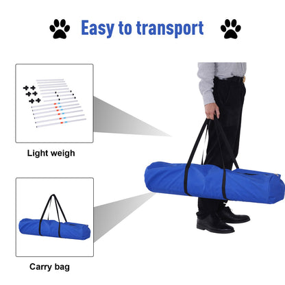 Outdoor Dog Agility Weave Poles — product detail
