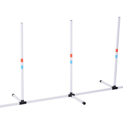 Outdoor Dog Agility Weave Poles — product detail