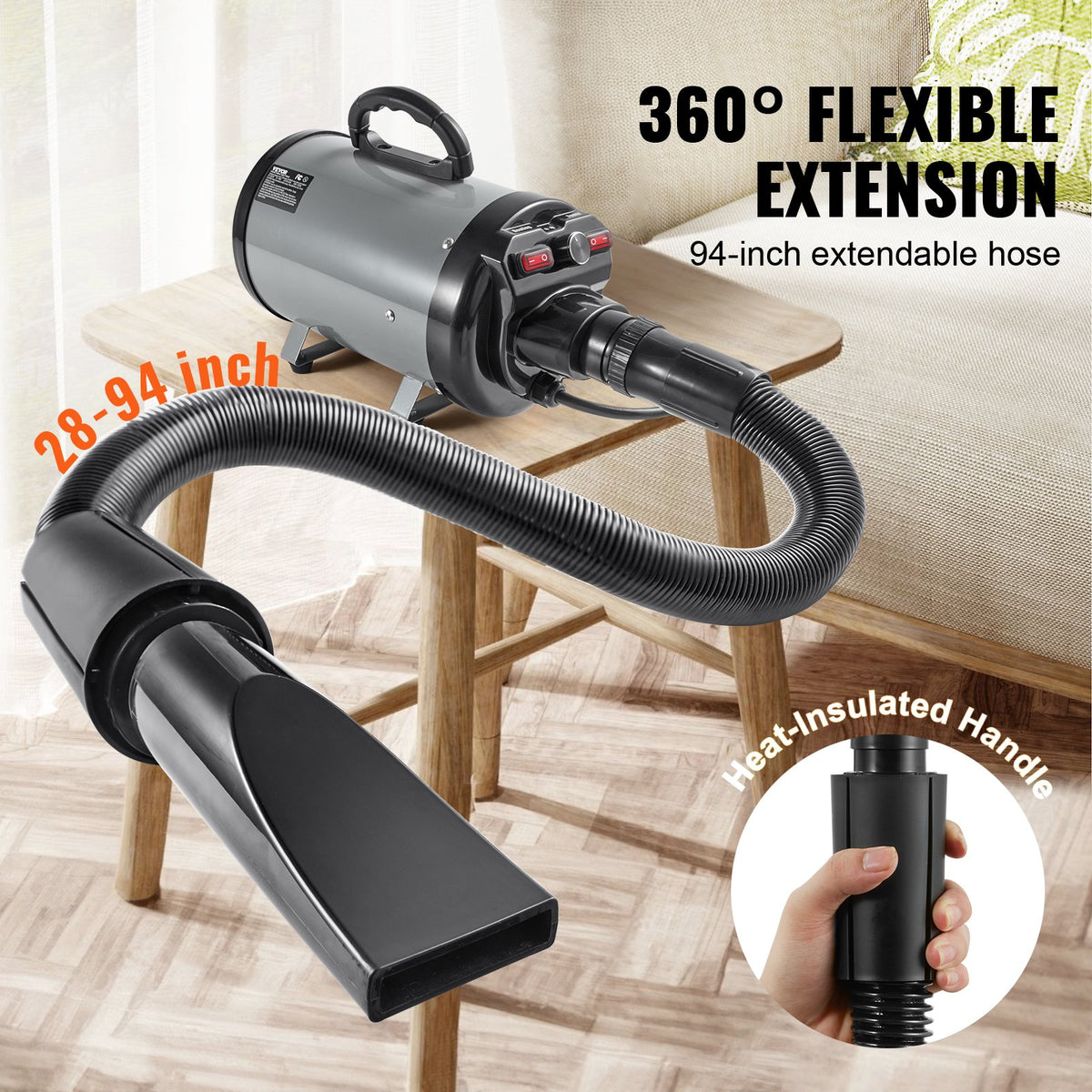 Adjustable Pet Grooming Dryer – supplier product photo