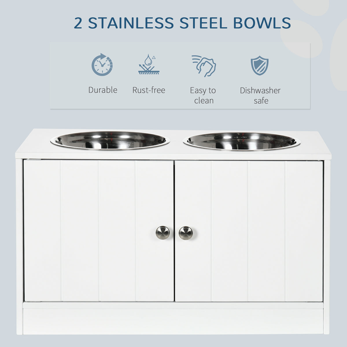 Large Dog Feeding Station with Storage — product detail