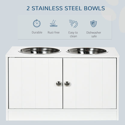 Large Dog Feeding Station with Storage — product detail