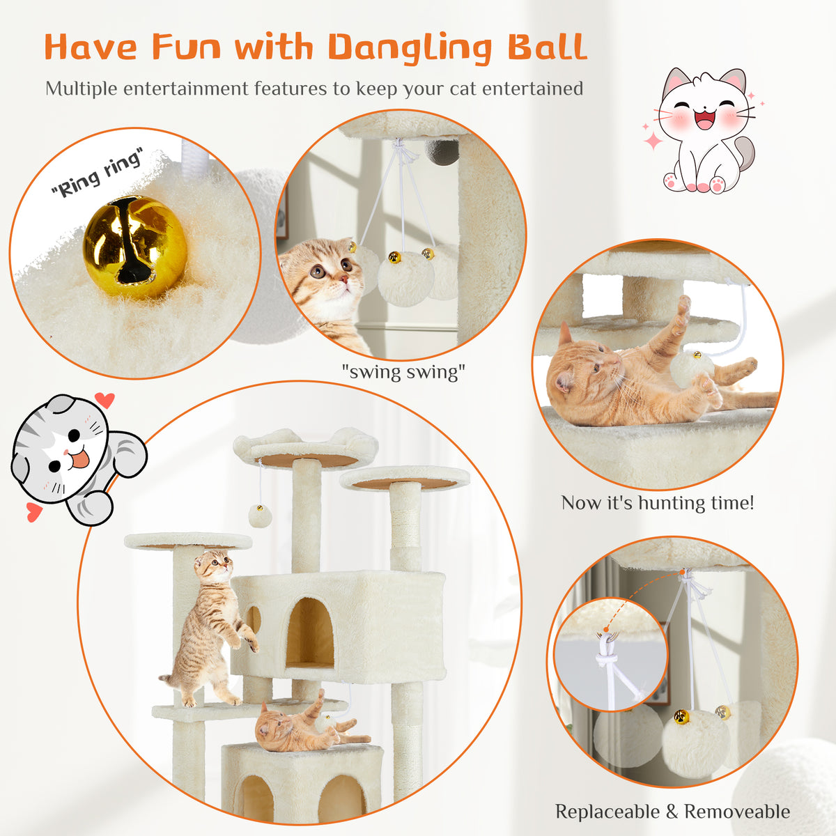 Multi-Level Cat Climbing Tree – supplier product photo