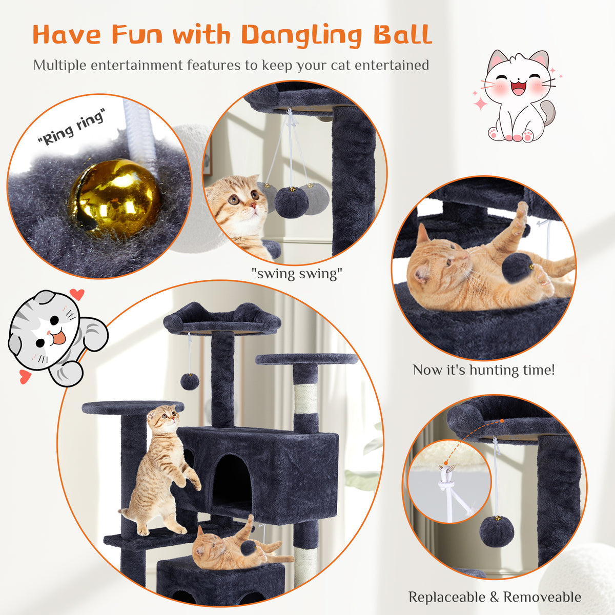 Multi-Level Cat Climbing Tree – supplier product photo