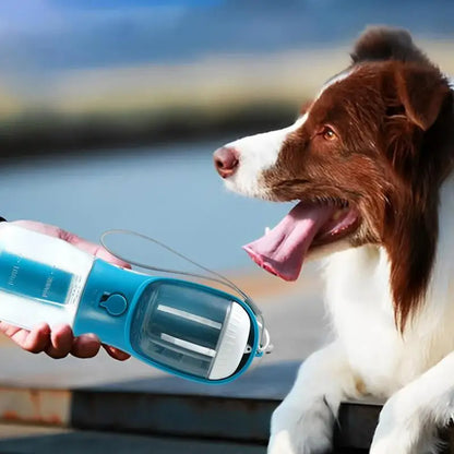 Dog Water Cup Drinking Food Garbage Bag Three-in-one Portable Small Multi-functional Pet Cups Pets Supplies — product detail