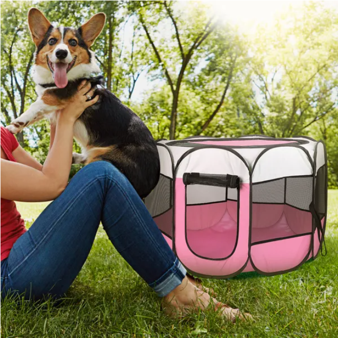 Portable Foldable Pet Playpen — product detail