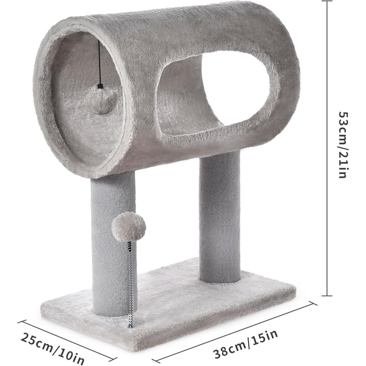 20.5-Inch Cat Tree with Tunnel — product detail