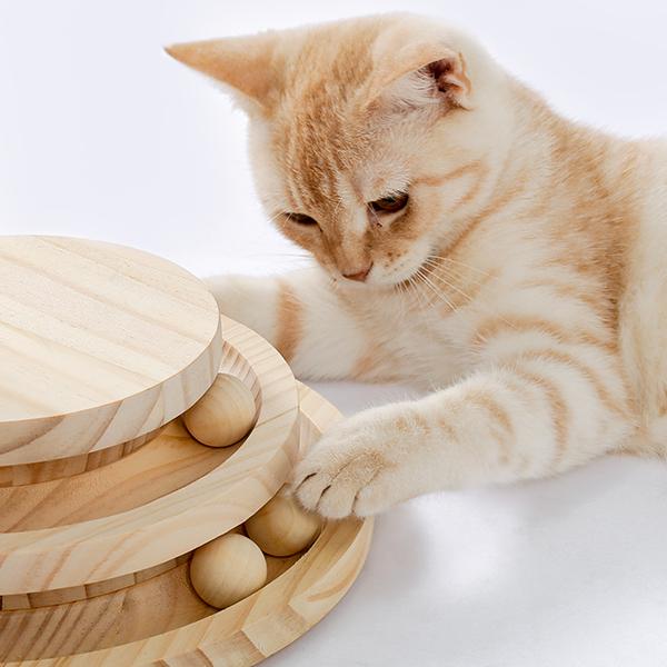 Cat Scratching Board with Ball Track – supplier product photo