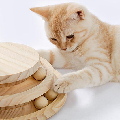 Cat Scratching Board with Ball Track – supplier product photo