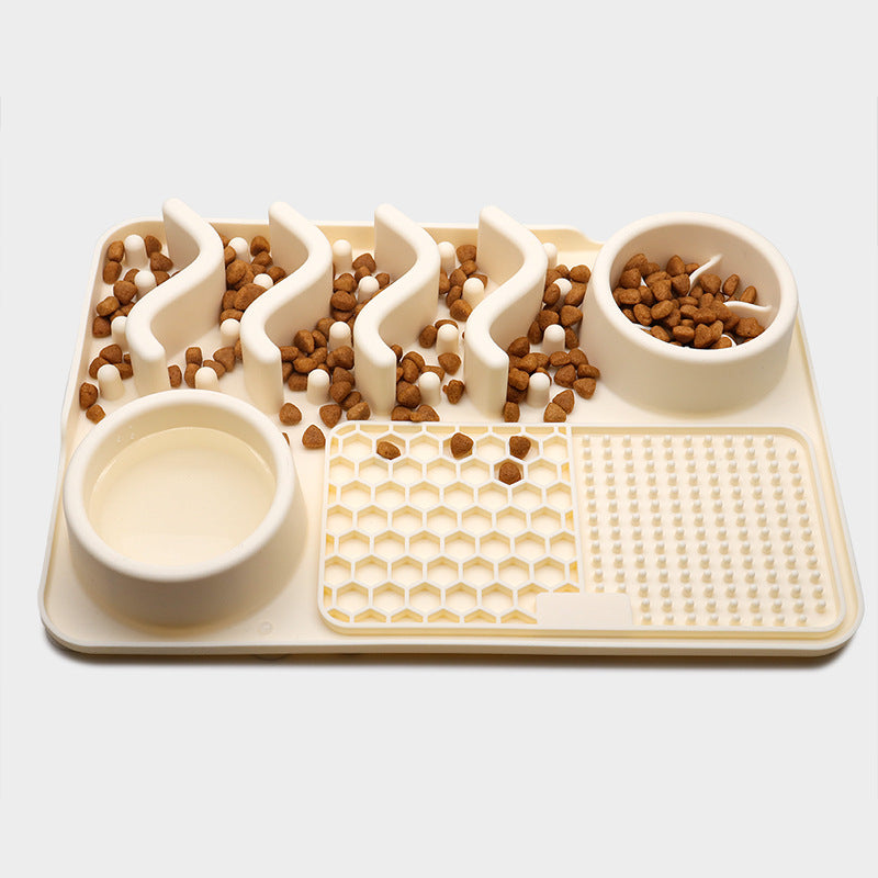 Dog Silicone Licking Pad Pet Licking Mat Silicone Smelling Mat Multifunctional Food Bowl Pets Supplies — product detail