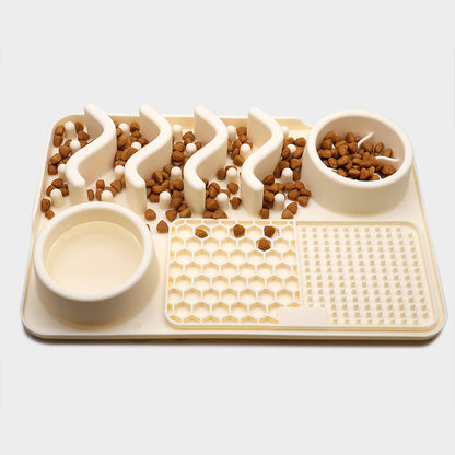 Dog Silicone Licking Pad Pet Licking Mat Silicone Smelling Mat Multifunctional Food Bowl Pets Supplies — product detail