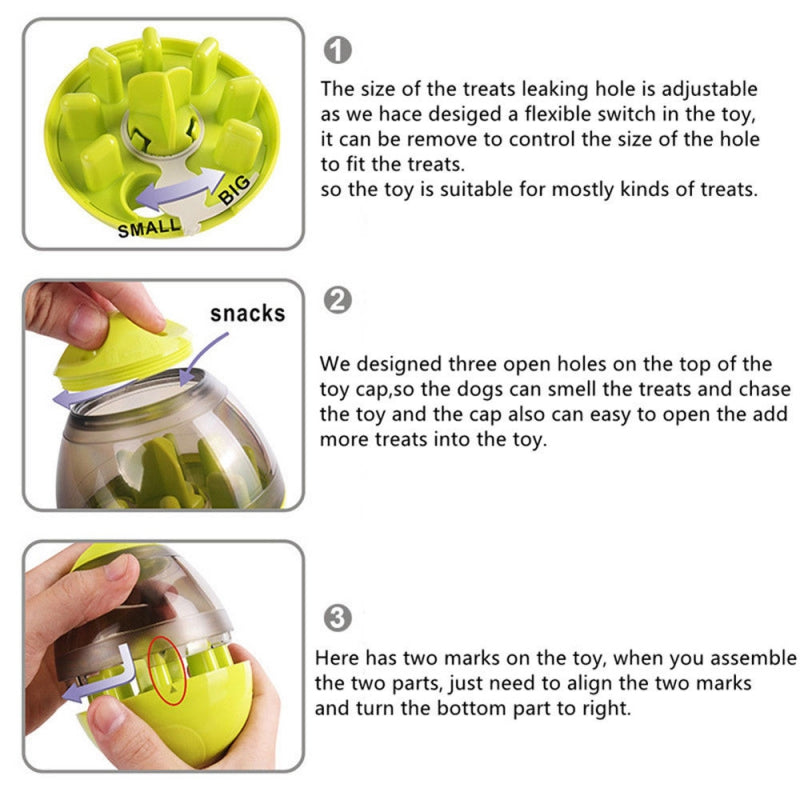 Pet Food Feeder Dispenser Funny Toy — product detail