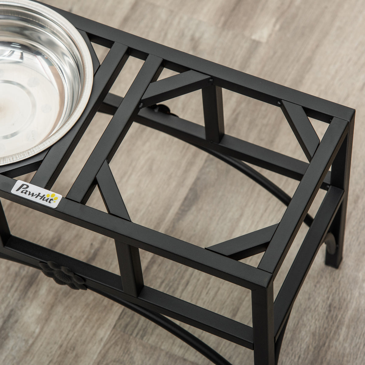17-Inch Elevated Double Dog Bowl Stand — product detail