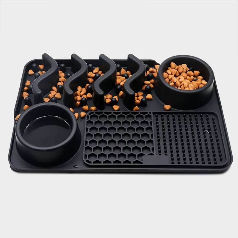 Dog Silicone Licking Pad Pet Licking Mat Silicone Smelling Mat Multifunctional Food Bowl Pets Supplies — product detail