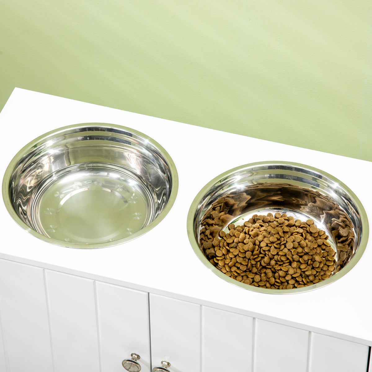 Large Dog Feeding Station with Storage — product detail