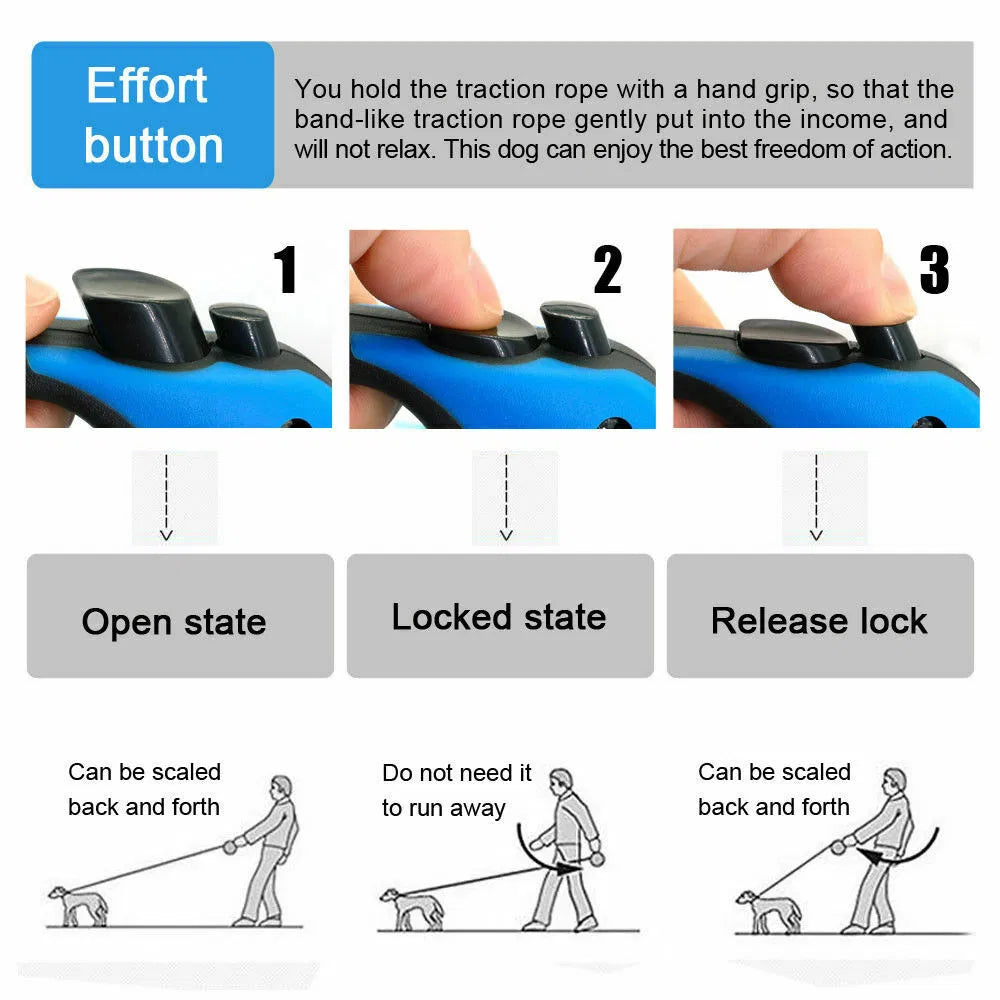 Retractable Dog Leash – supplier product photo