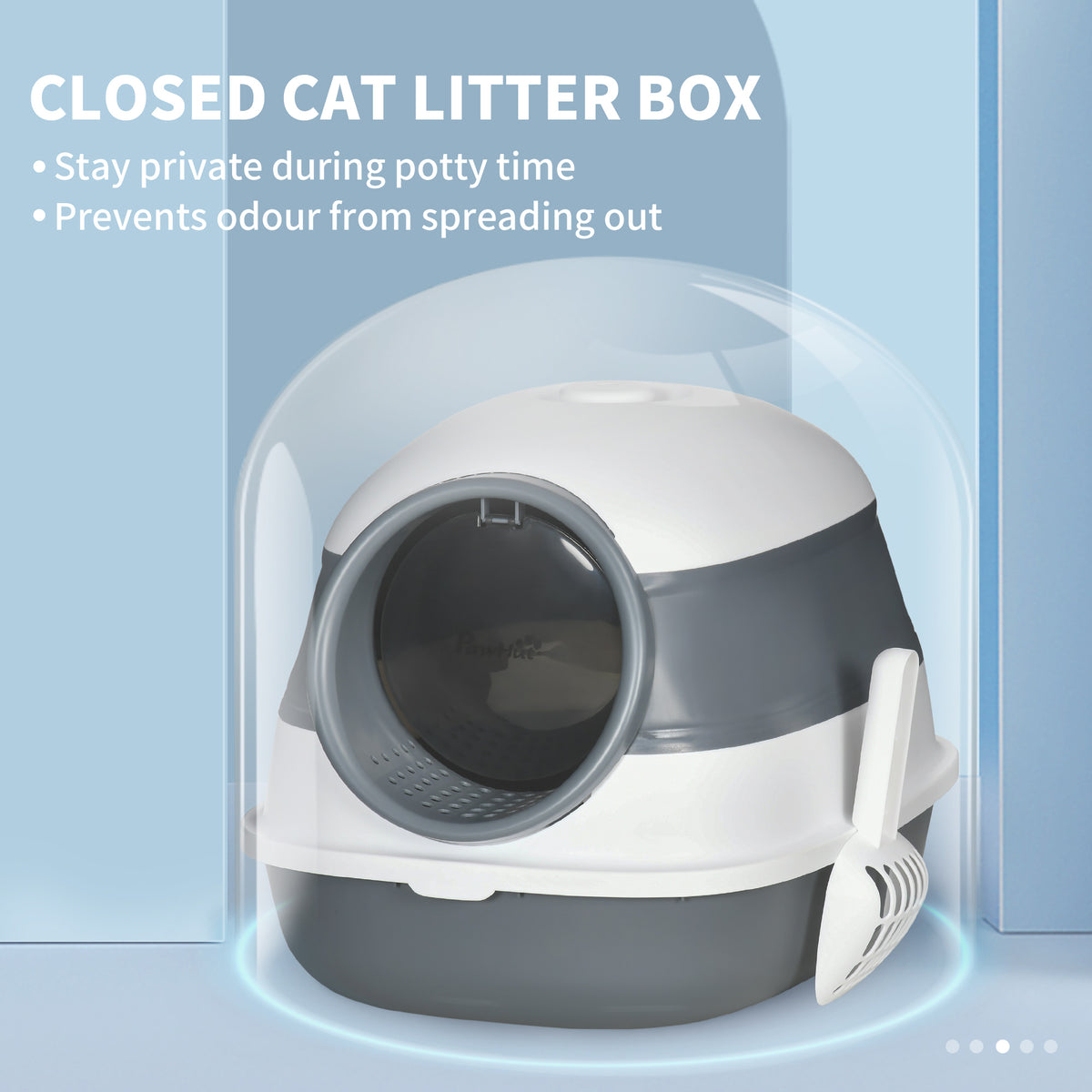 Dome-Top Cat Litter Box — product detail
