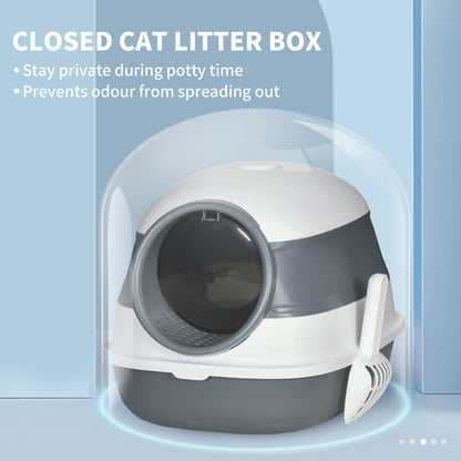 Dome-Top Cat Litter Box — product detail