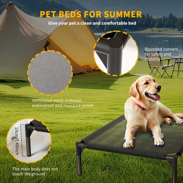Elevated Mesh Pet Bed — product detail