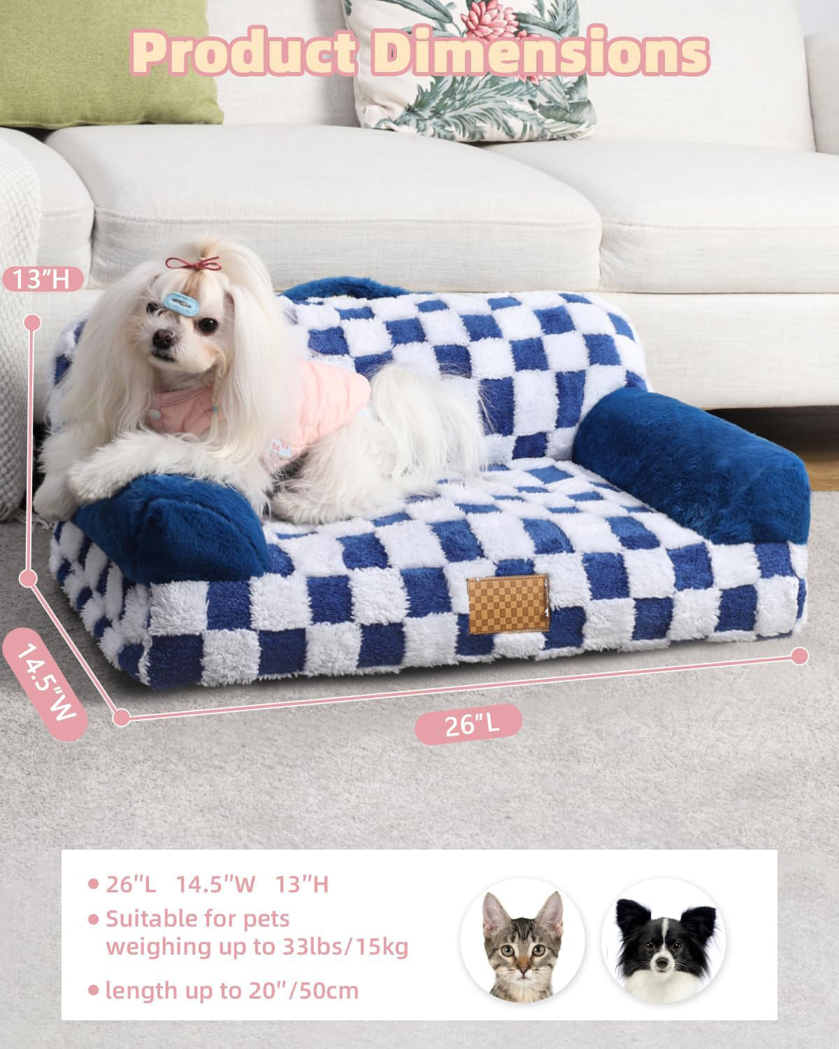 Pet Bed with Removable Cover — product detail
