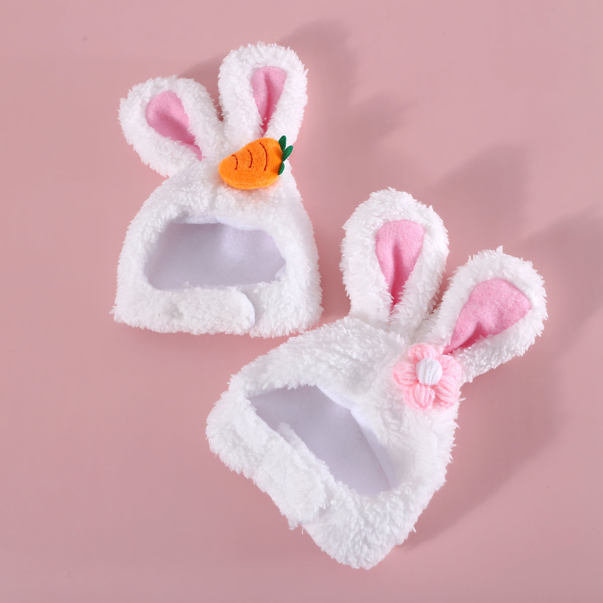 Plush Cartoon Cat Dog Rabbit Ears Cute Easter Decoration Hat Head Cover Pets Products — product detail