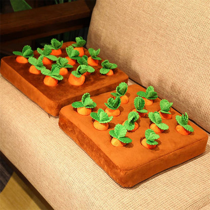 Pet Dog Toys Carrot Plush Toy Vegetable Chew Toy For Dogs Snuffle Mat For Dogs Cats Durable Chew Puppy Toy Dogs Accessories — product detail