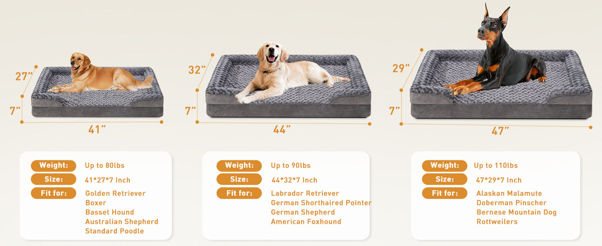 Dog Sofa Bed with Washable Cover — product detail