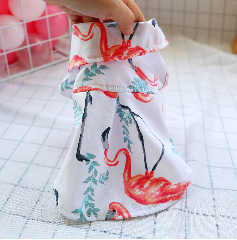 Small dog than the bear pomei thin summer cute shirt — product detail