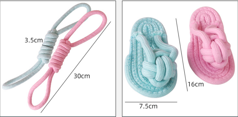 Cotton Rope Dog Chew Toy Pet Small Dog Toy Teeth Clean — product detail