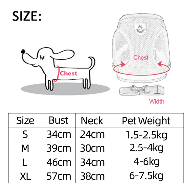 Reflective Pet Harness – supplier product photo