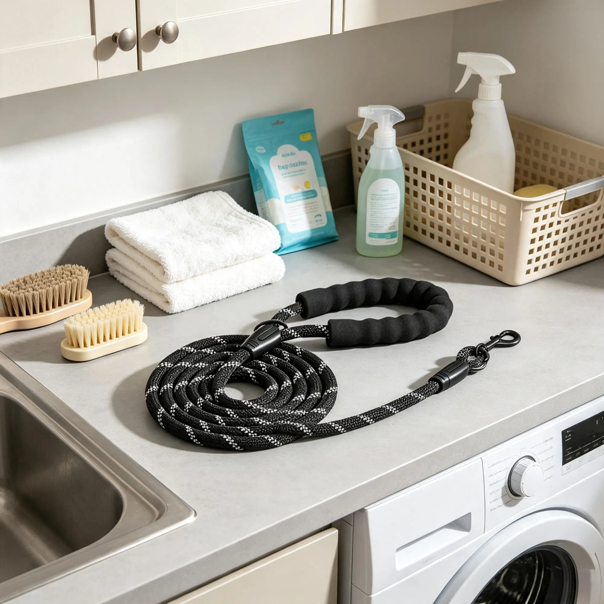 Six-Foot Padded Dog Leash — product detail
