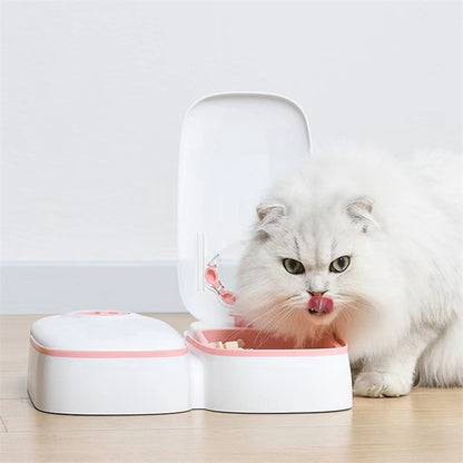 Automatic Pet Feeder Smart Food Dispenser For Cats Dogs Timer Stainless Steel Bowl Auto Dog Cat Pet Feeding Pets Supplies — product detail