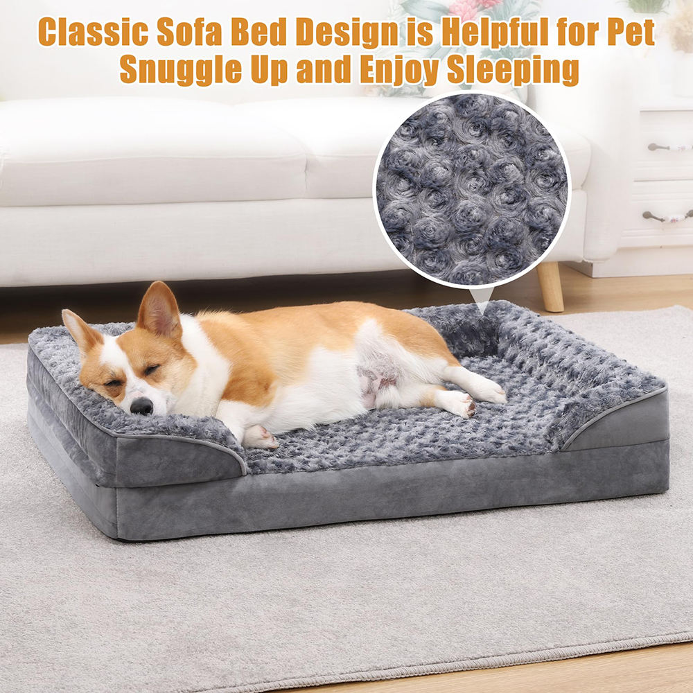 Dog Sofa Bed with Washable Cover — product detail