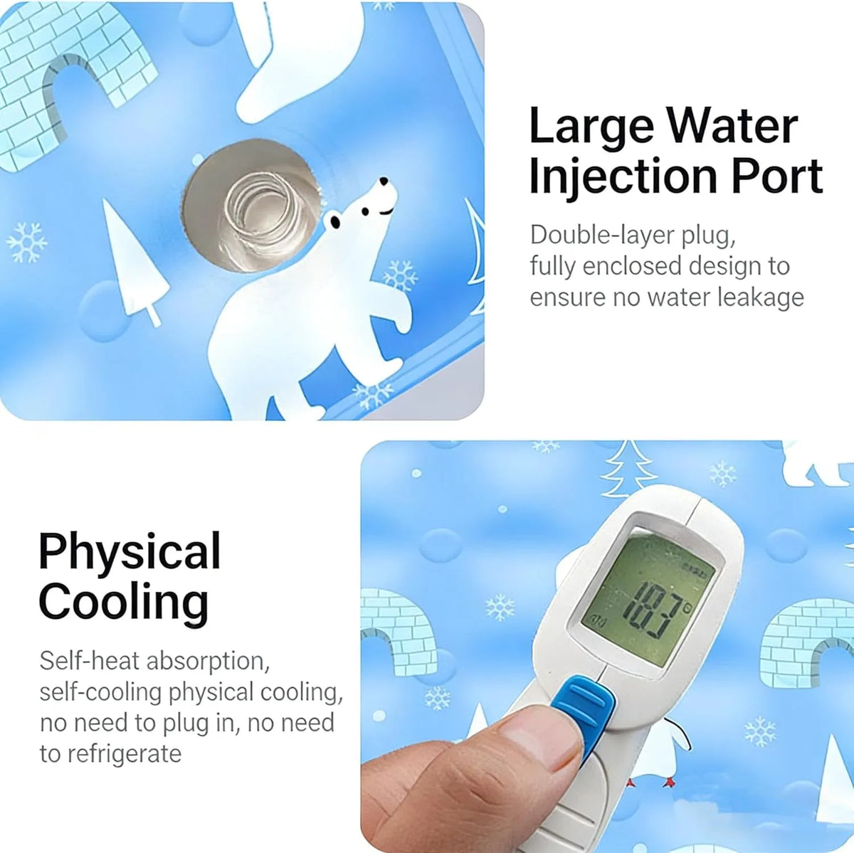 90 × 60 cm Dog Cooling Mat — product detail