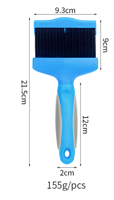 Pet Self Cleaning Hair Brush Cleaning Pets Supplies Cat Double Sided Soft Comb — product detail