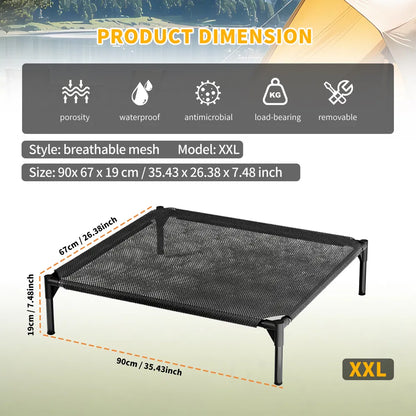 Elevated Mesh Pet Bed — product detail