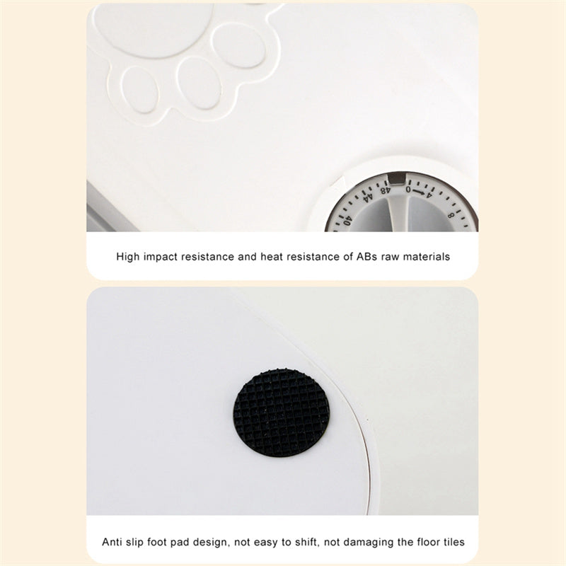 Automatic Pet Feeder Smart Food Dispenser For Cats Dogs Timer Stainless Steel Bowl Auto Dog Cat Pet Feeding Pets Supplies — product detail