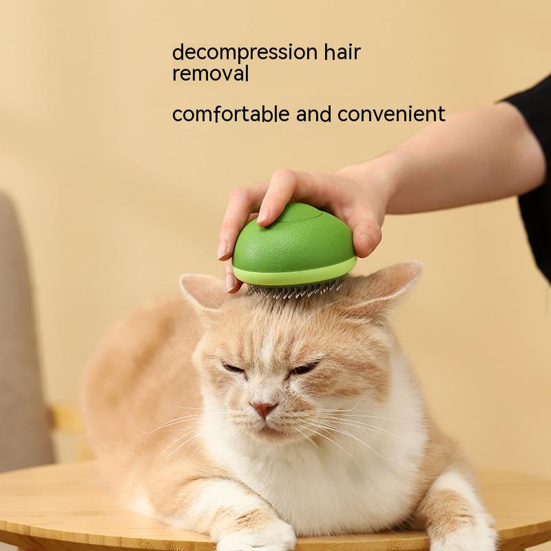 Cat Brush Hair Remover Cleaning Avocado Shaped Dog Grooming Tool Pet Combs Brush Stainless Steel Needle Pet Cleaning Care — product detail