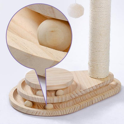 Cat Scratching Board with Ball Track – supplier product photo
