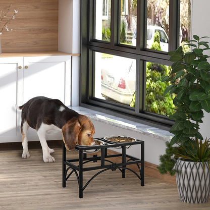 17-Inch Elevated Double Dog Bowl Stand — product detail
