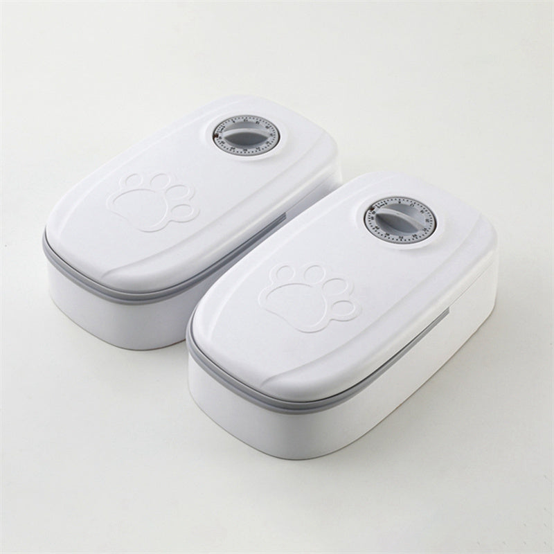 Automatic Pet Feeder Smart Food Dispenser For Cats Dogs Timer Stainless Steel Bowl Auto Dog Cat Pet Feeding Pets Supplies — product detail