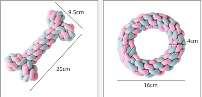 Cotton Rope Dog Chew Toy Pet Small Dog Toy Teeth Clean — product detail