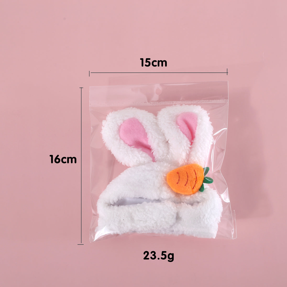 Plush Cartoon Cat Dog Rabbit Ears Cute Easter Decoration Hat Head Cover Pets Products — product detail