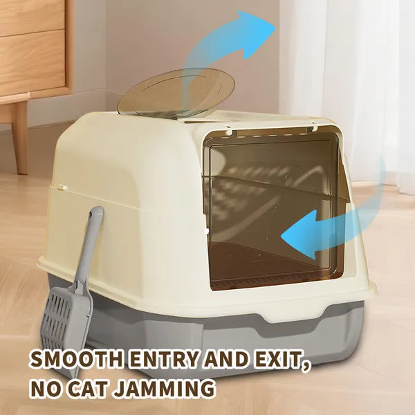 Grey Convertible Cat Litter Box – supplier product photo