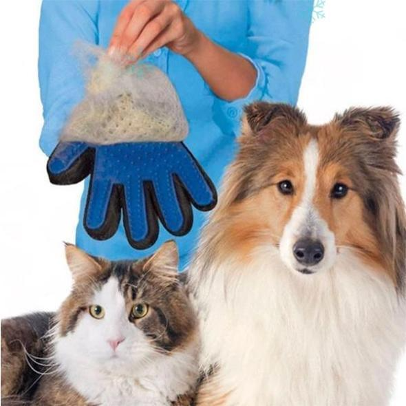 Pet Grooming Gloves & Palm Brushes