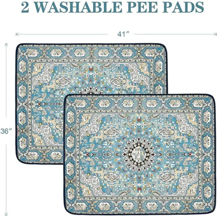 Washable Puppy Pads — Two-Pack